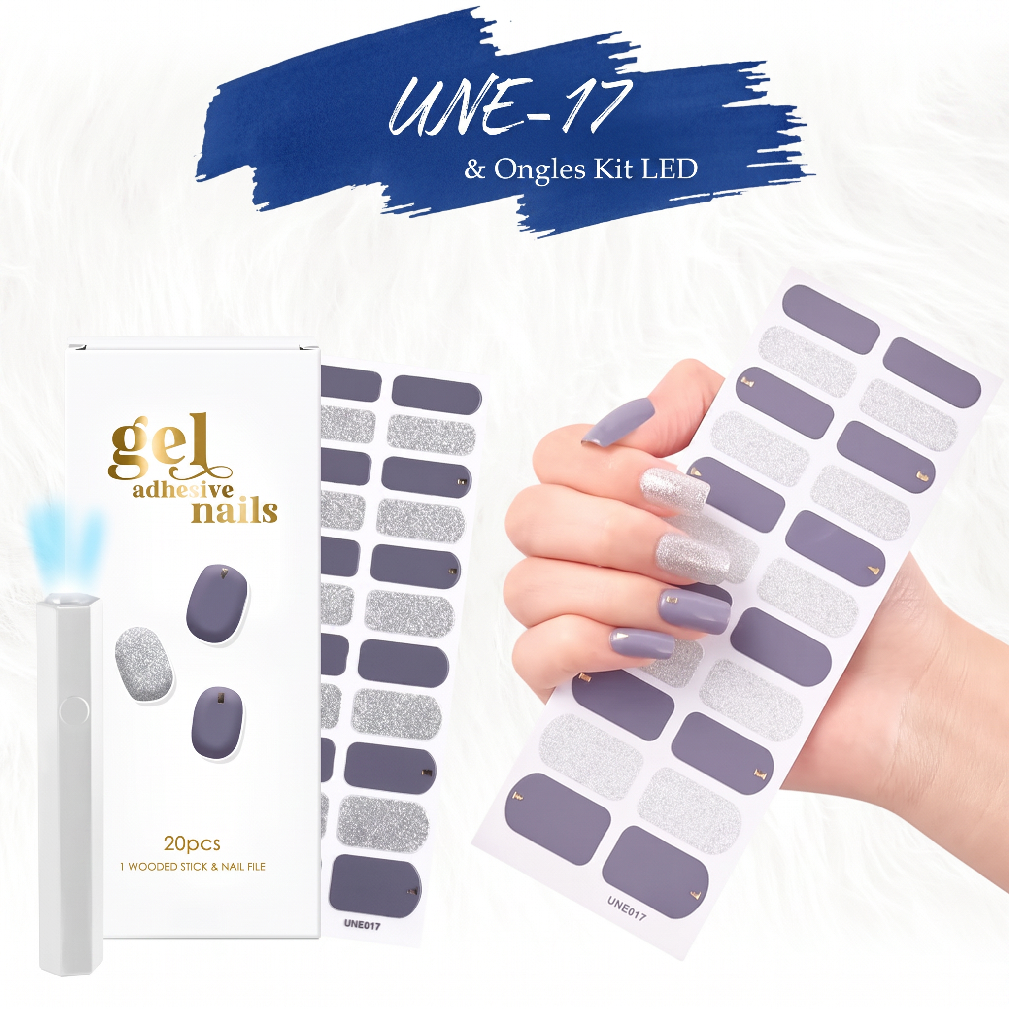 -50 % · OFFRE LIMITÉE · EZGel™ · Obtenez des ongles dignes d'un salon, où que vous soyez !
