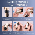 -50 % · OFFRE LIMITÉE · StyleMaster™ · Des dégradés parfaits, en toute simplicité !