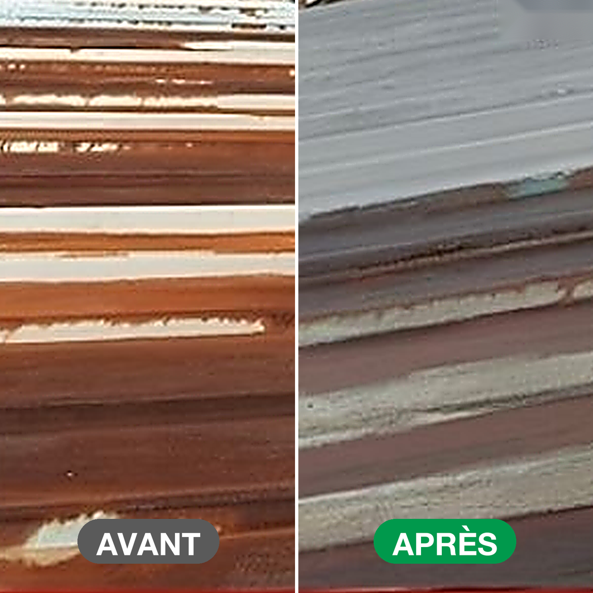 -50 % · OFFRE LIMITÉE · RustFix™ · Protégez vos surfaces contre la rouille !