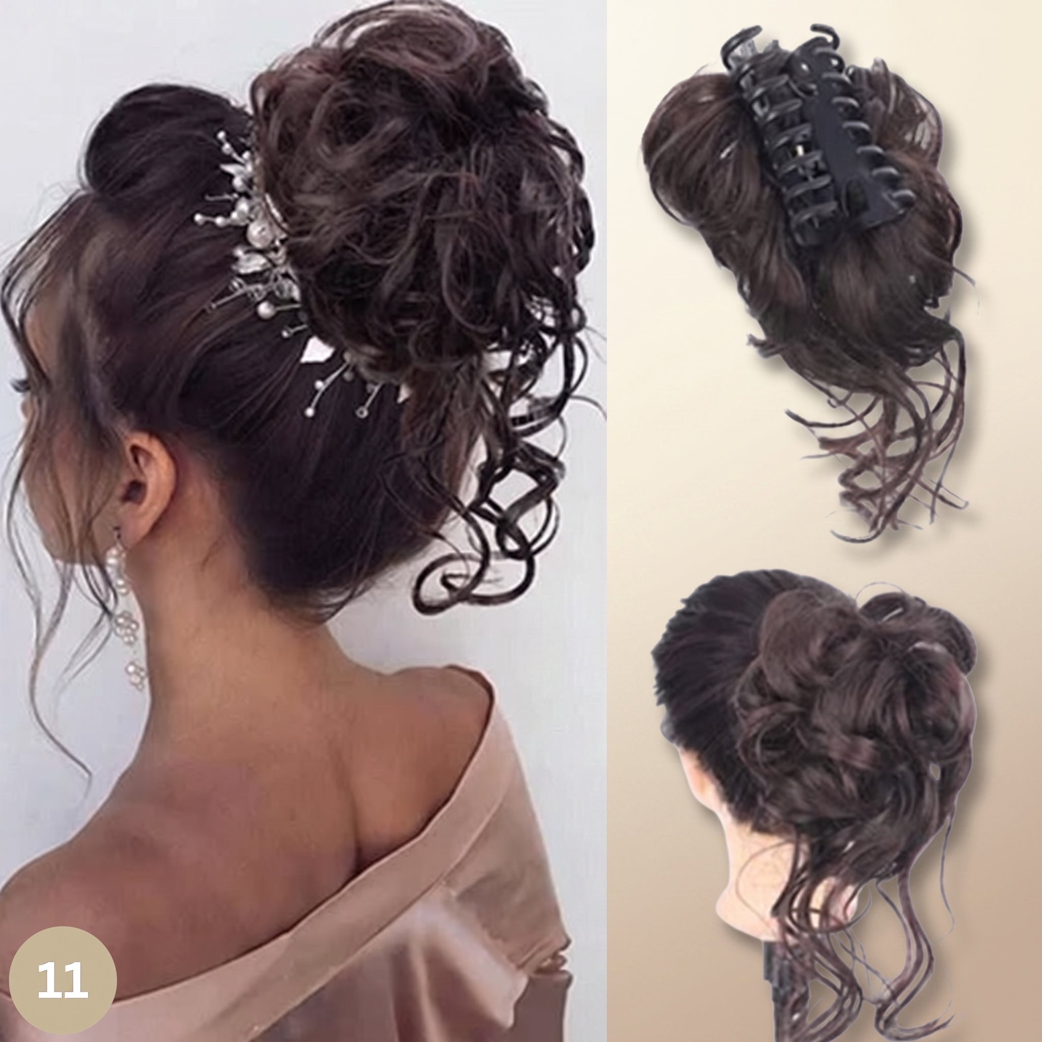 -50 % · OFFRE LIMITÉE · Clip'nBun™ · Fini les bad hair days, place à l’élégance !