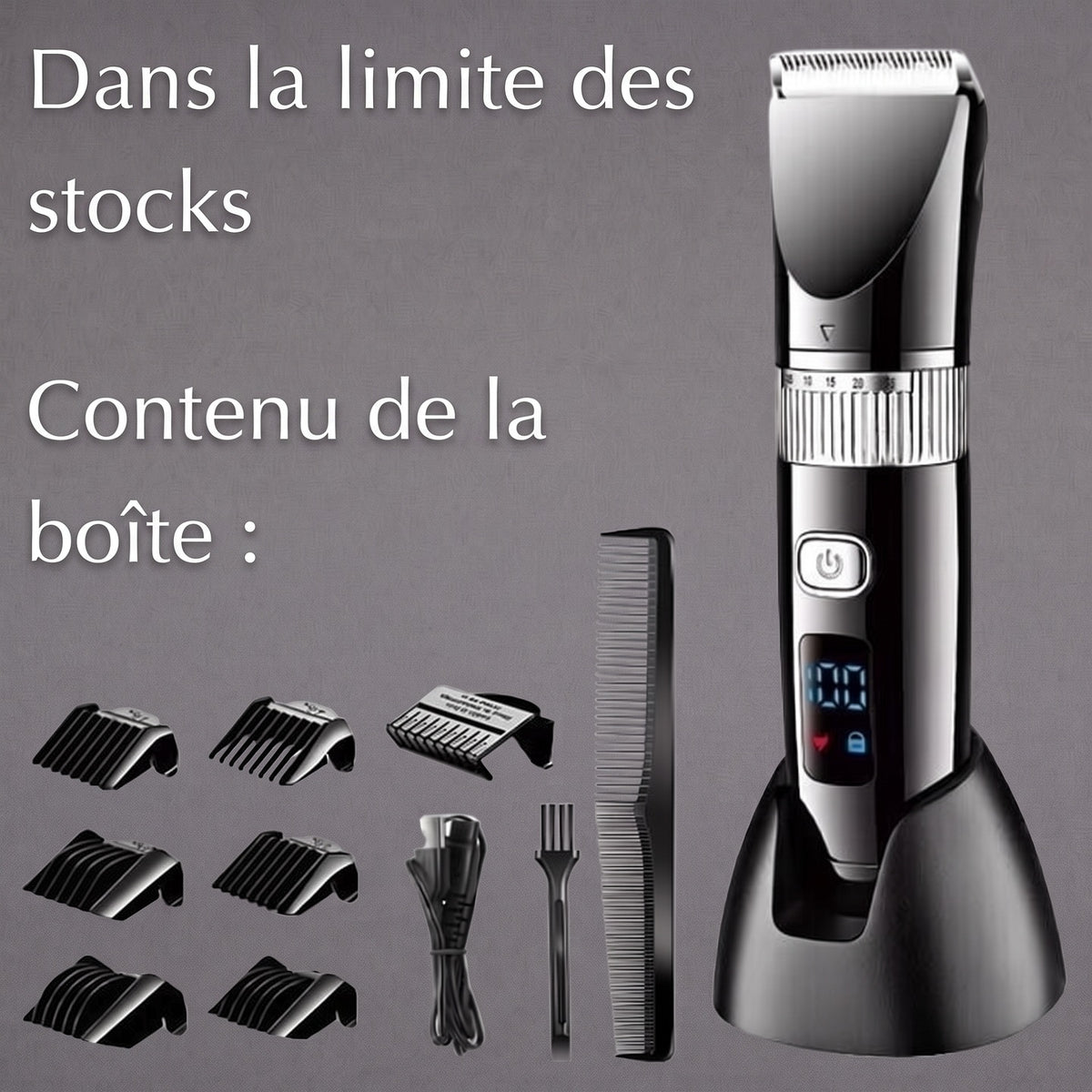 -50 % · OFFRE LIMITÉE · StyleMaster™ · Des dégradés parfaits, en toute simplicité !