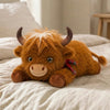 -50 % · OFFRE LIMITÉE · CozyHug™ · Peluche lestée vache Highland