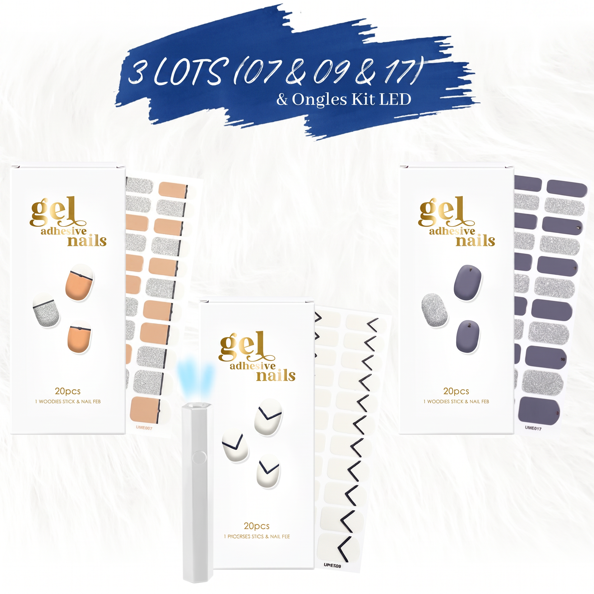 -50 % · OFFRE LIMITÉE · EZGel™ · Obtenez des ongles dignes d'un salon, où que vous soyez !