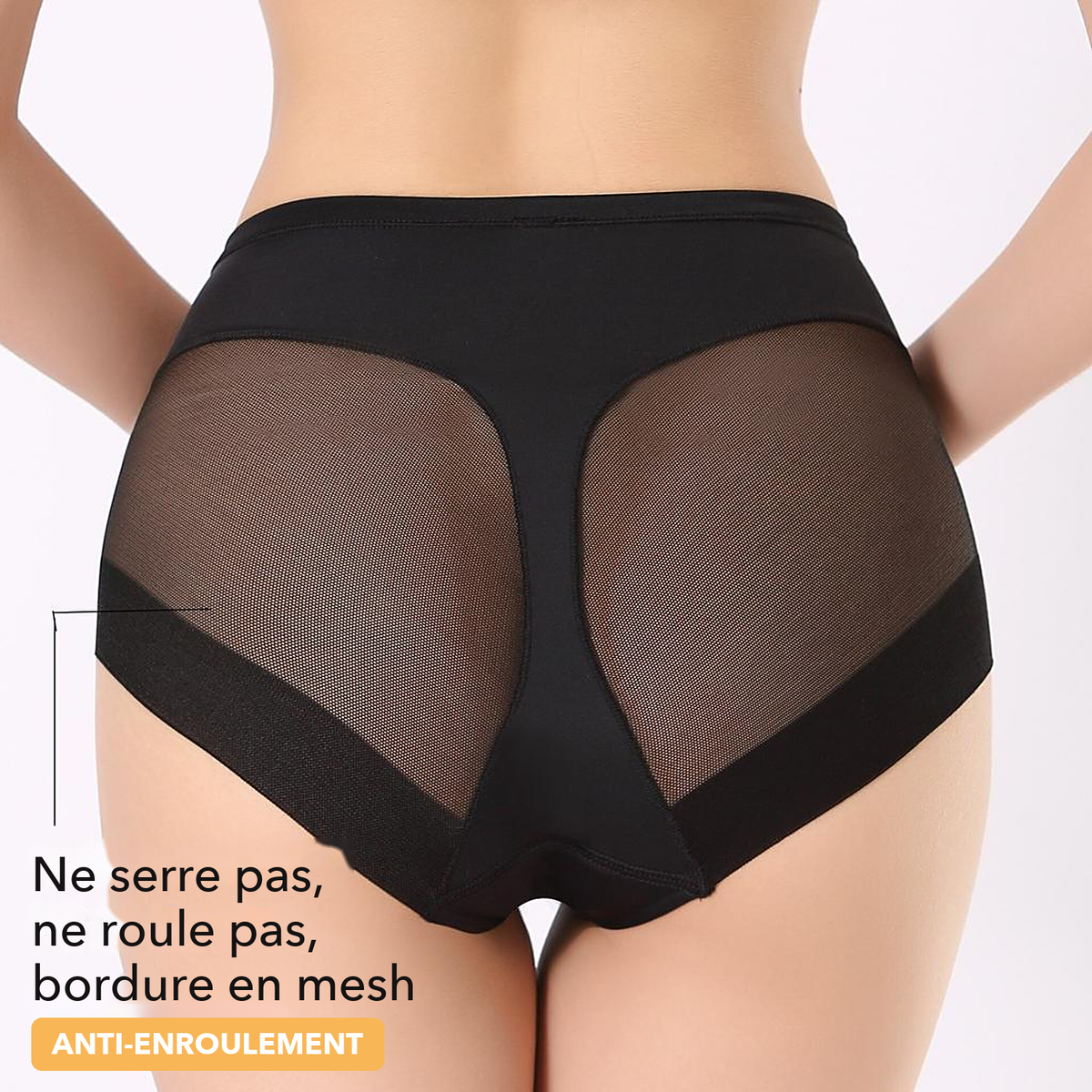 1+1 OFFERT · AUJOURD'HUI · SilkSculpt™ · Culottes élégantes en soie glacée