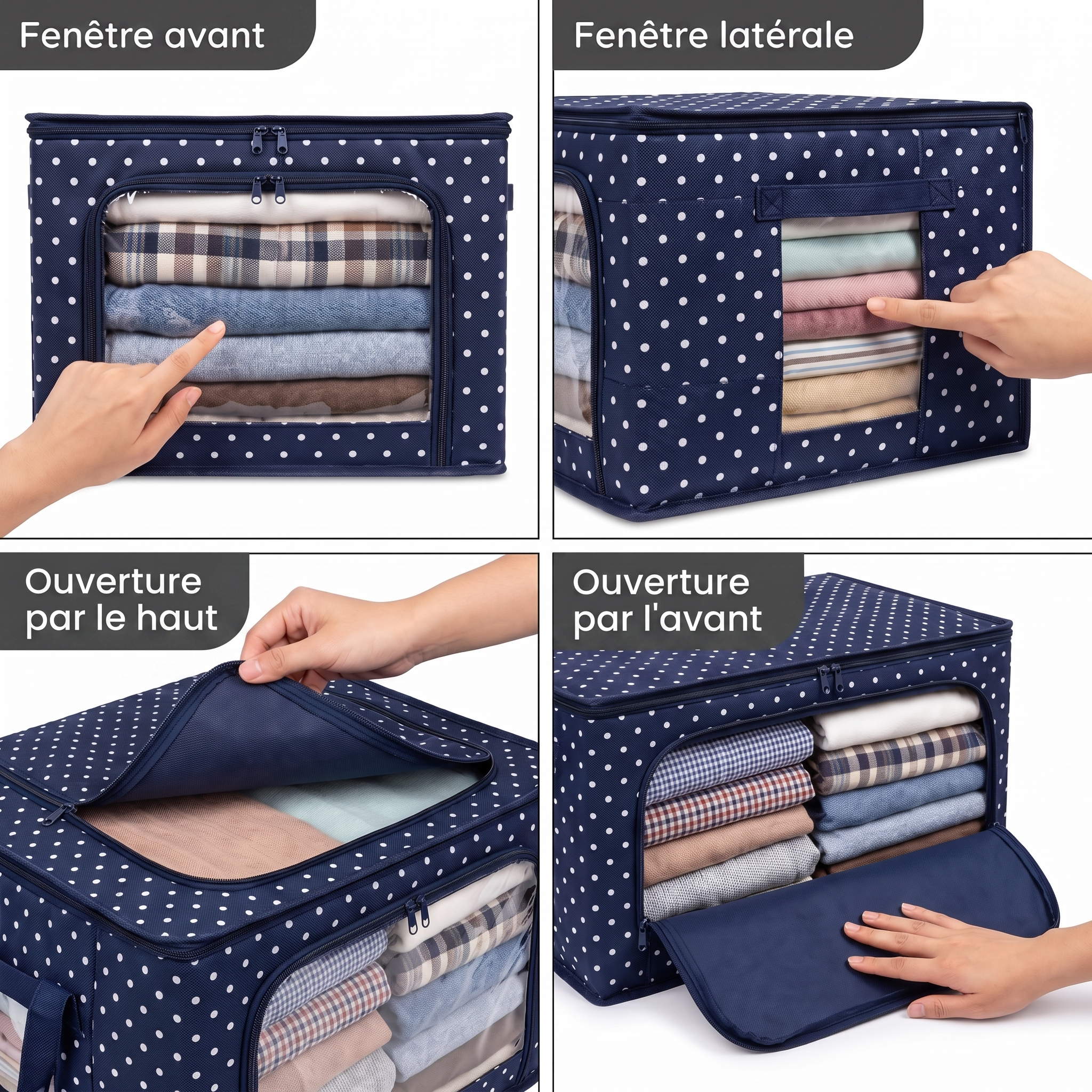 -50 % · OFFRE LIMITÉE · SpaceSmart™ · Un espace de rangement pratique et supplémentaire !
