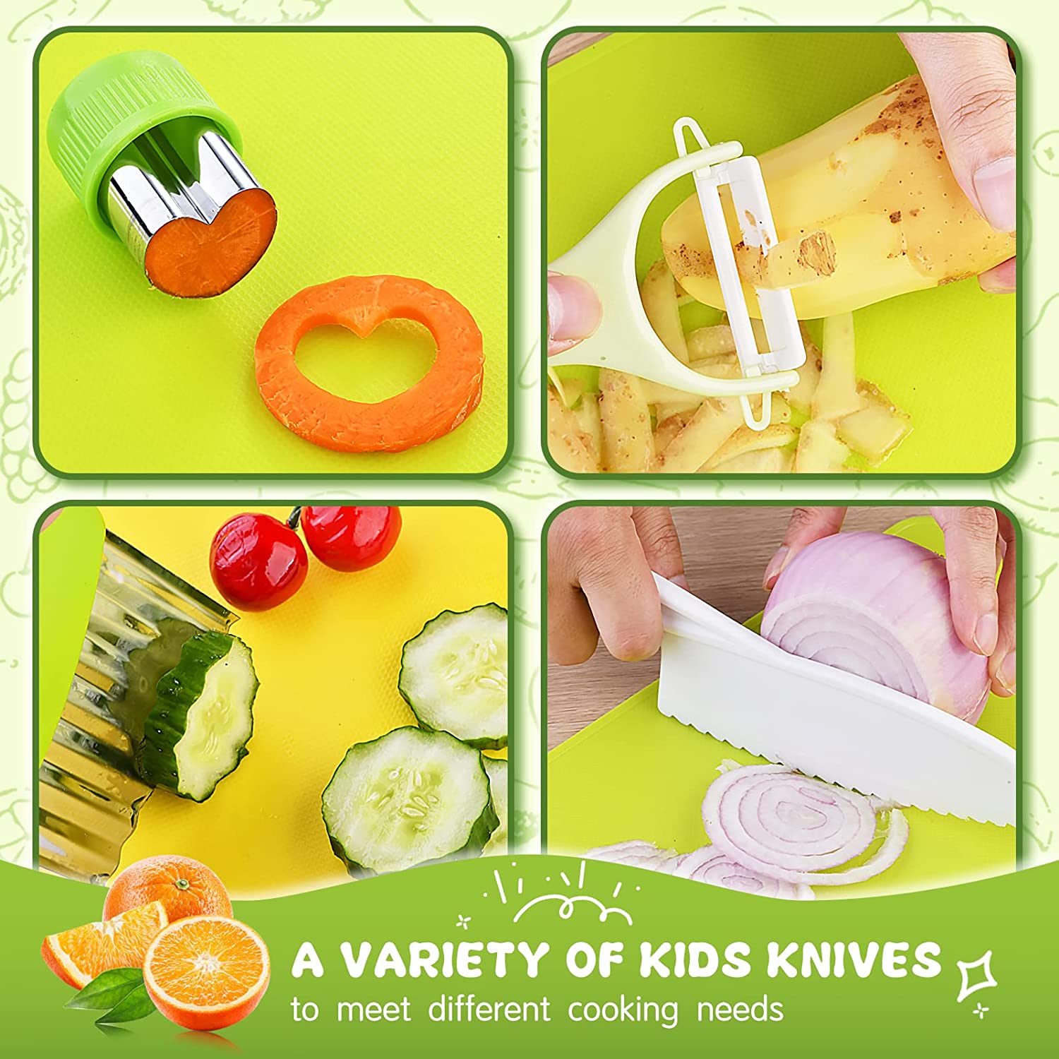 50 % DE REMISE TEMPORAIRE | LittleCooks™ | Outils de cuisine Montessori pour enfants