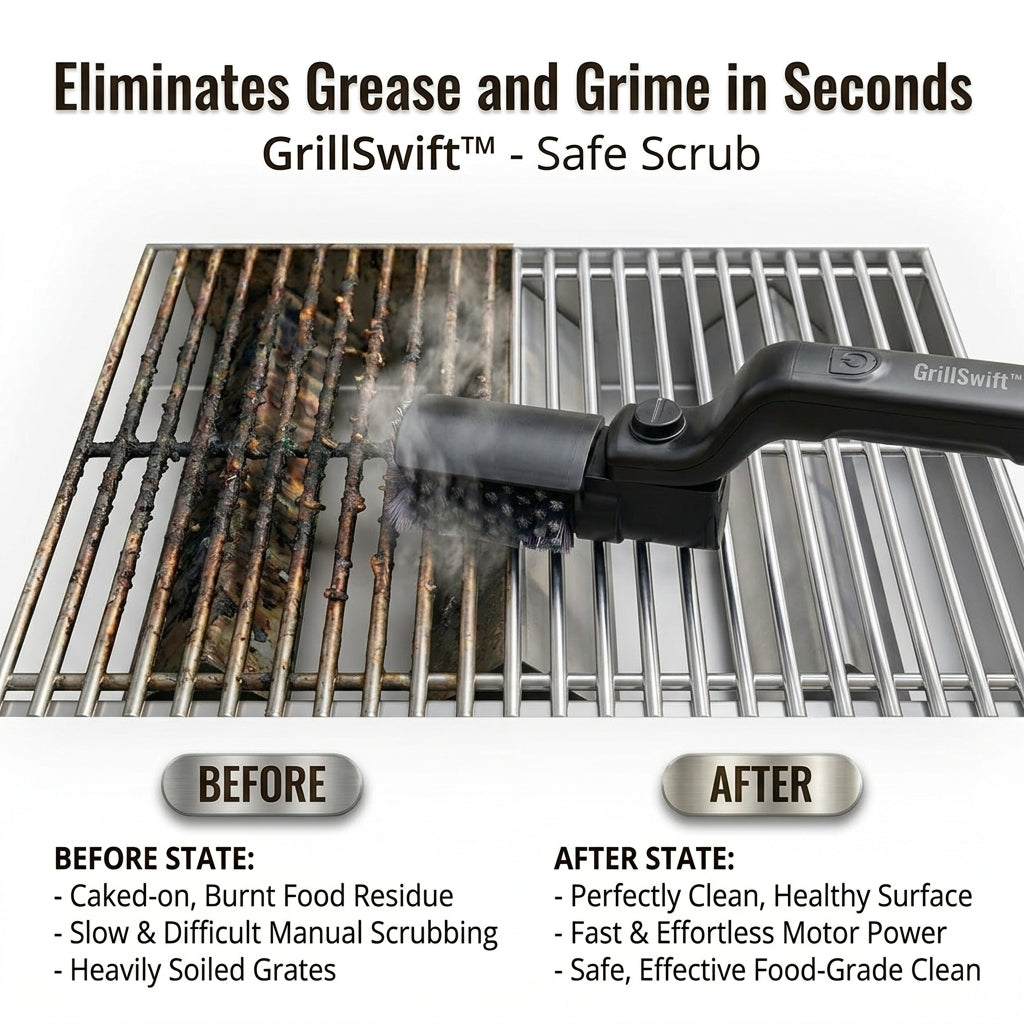 50 % DE REMISE TEMPORAIRE | GrillSwift™ - Gommage Sûr