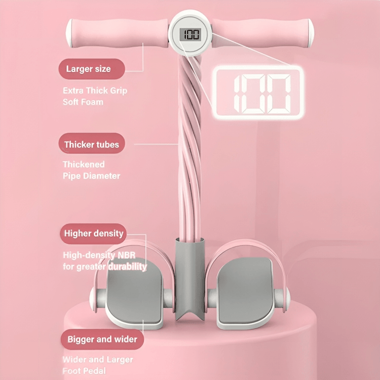 50% RABATT TEMPORÄR | FlexiBand™ | Fitness Pedalzug-Widerstandsband - MODLIA