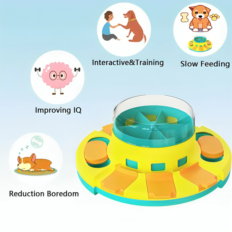 50% DE REMISE TEMPORAIRE | FeedQuest™ | Jeu de nourriture puzzle intelligent