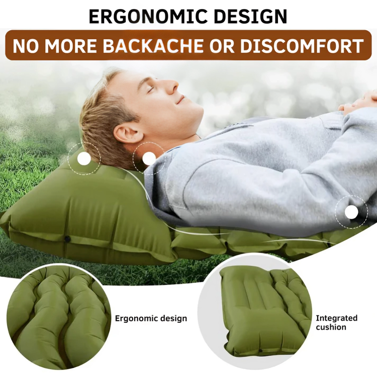 50% DE RABAIS TEMPORAIRE | EasyBed™ | Matelas de couchage gonflable ultraléger