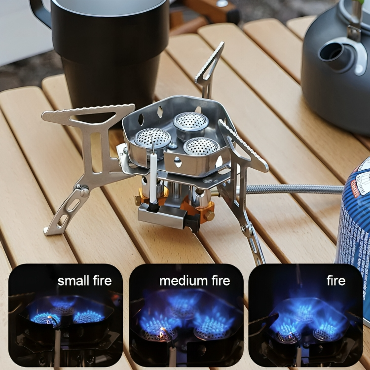 50 % DE REMISE TEMPORAIRE | PortaStove™ | Réchaud à gaz de camping résistant au vent