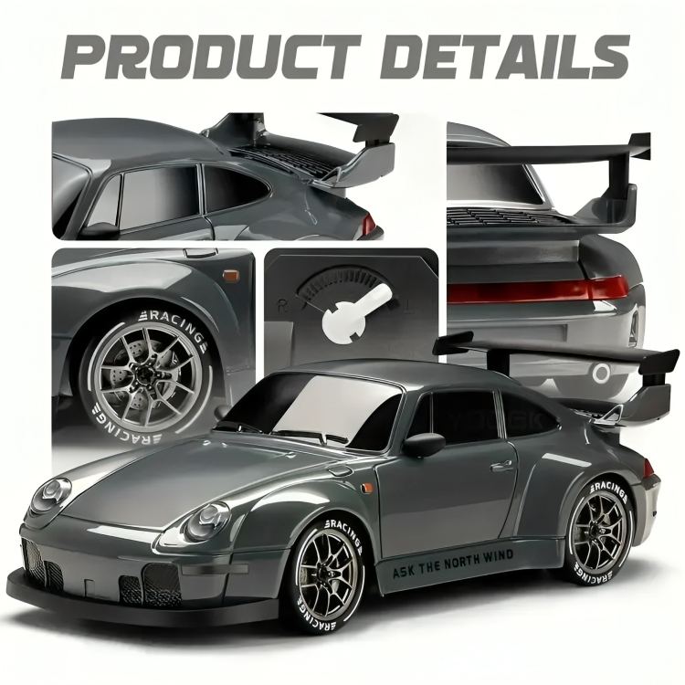 50% DE RÉDUCTION TEMPORAIRE | DriftForce™ | Mini voiture RC Porsche 911