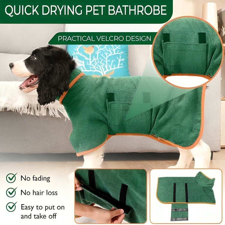 50% DE REMISE TEMPORAIRE | WarmPaws™ | Peignoir de bain pour chien super absorbant