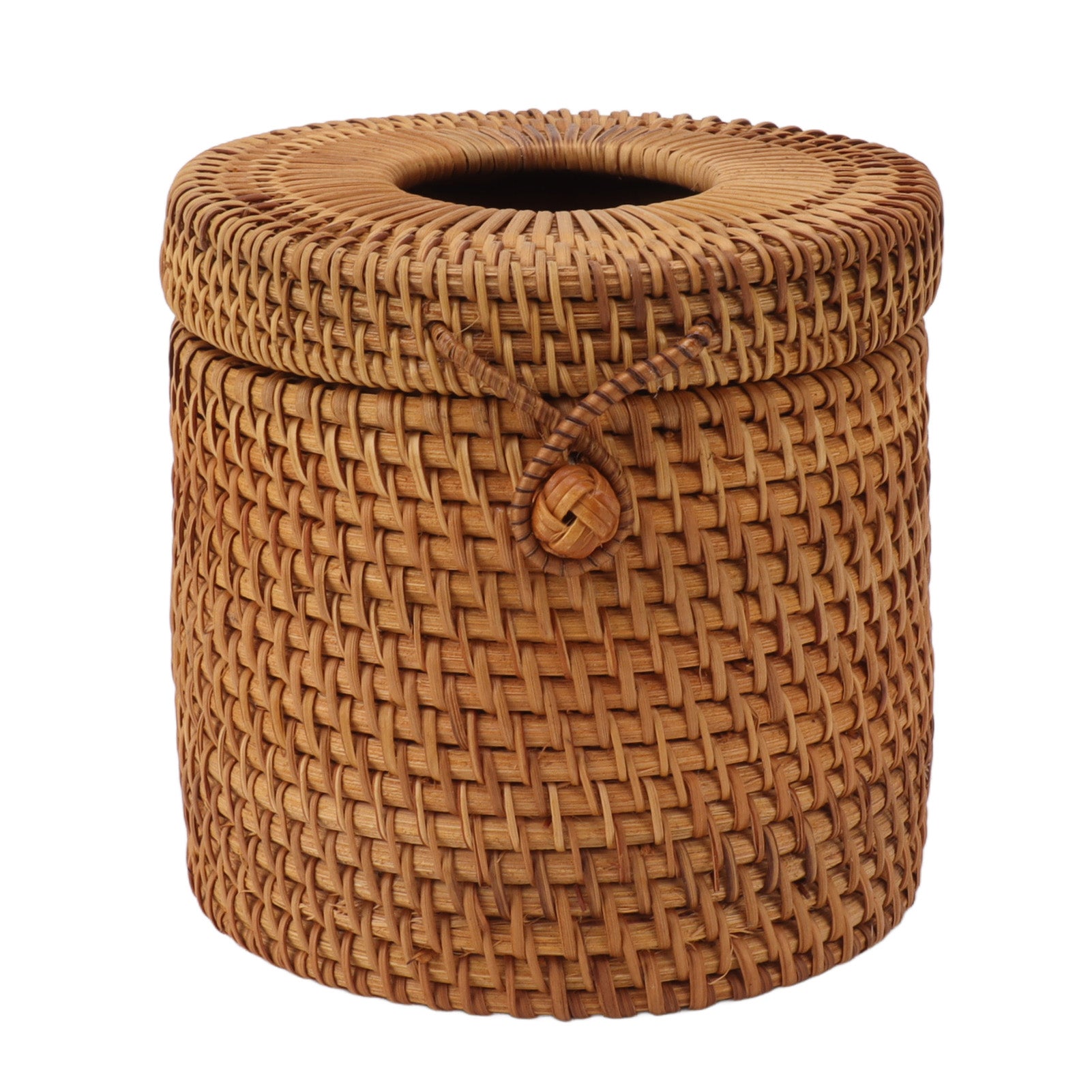 50% DE RABAIS TEMPORAIRE | RusticBox™ | Boîte à mouchoirs en rattan faite à la main
