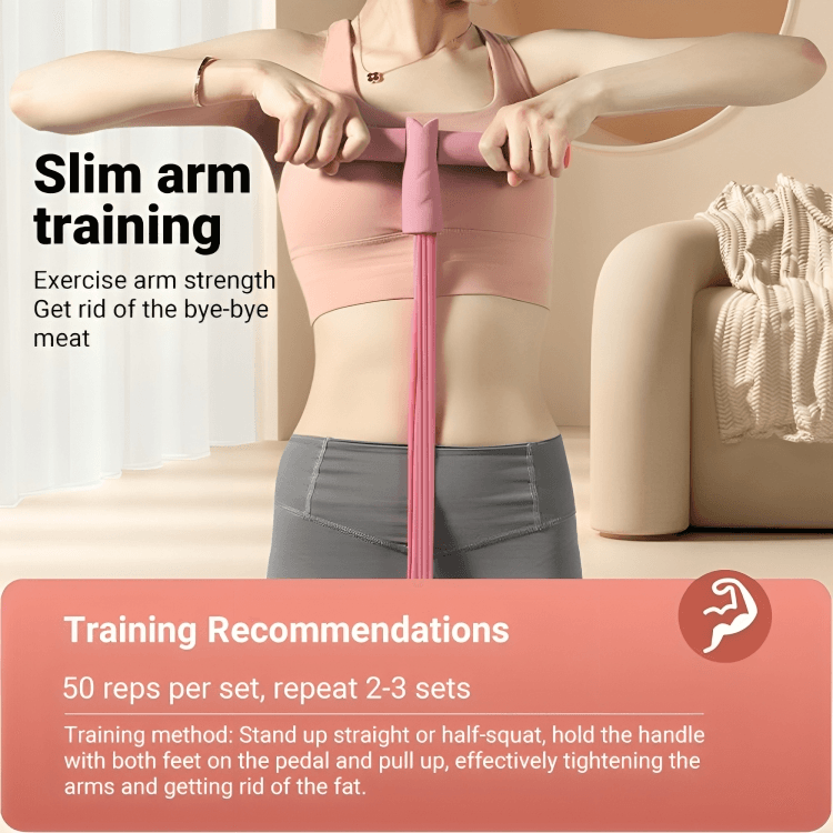50% RABATT TEMPORÄR | FlexiBand™ | Fitness Pedalzug-Widerstandsband - MODLIA