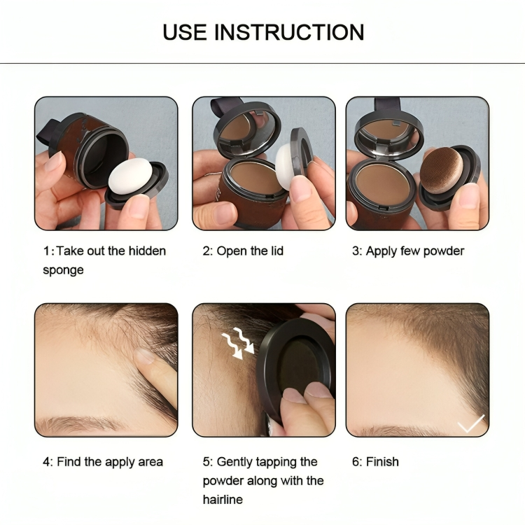 1 + 1 GRATUIT AUJOURD'HUI | GreyGone™ | Poudre de ligne de cheveux