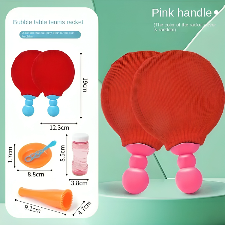 50 % DE REMISE TEMPORAIRE | BubbleBounce™ | Ensemble de raquettes de ping-pong créatives pour bulles de savon