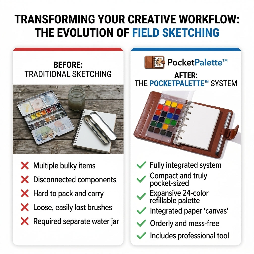 50 % DE REMISE TEMPORAIRE | PocketPalette™ - Toile Pocket