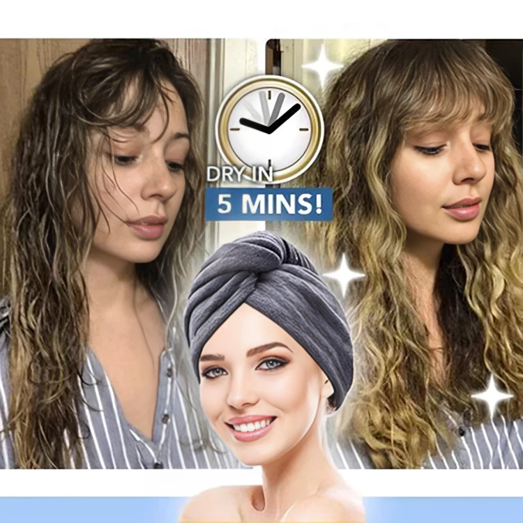 1 + 1 GRATUIT AUJOURD'HUI | TowelTress™ | Serviette en microfibres pour cheveux