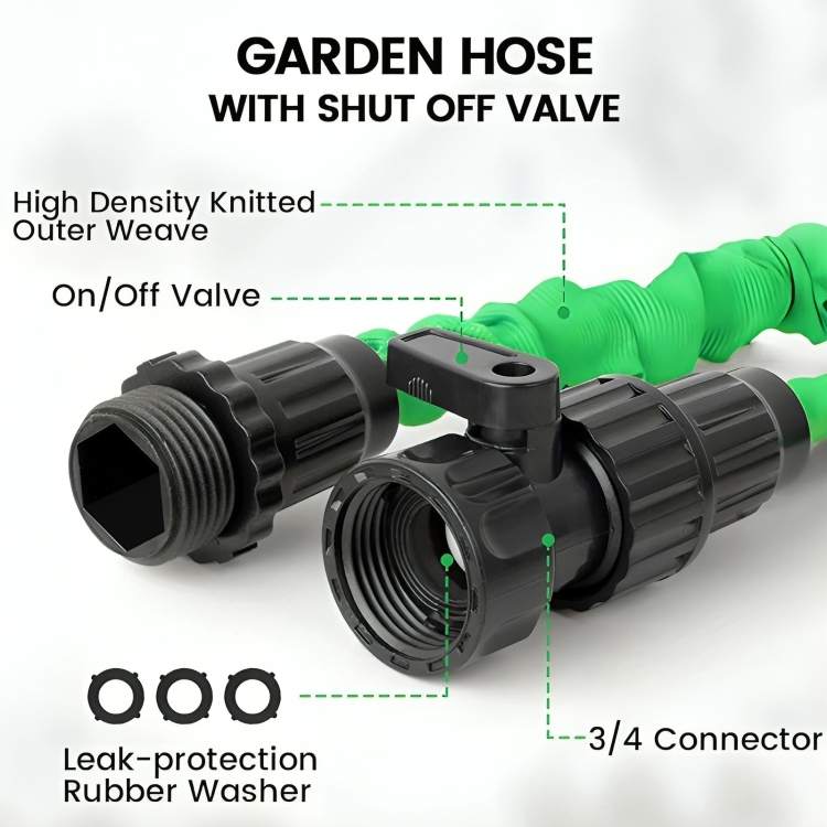 50% DE REMISE TEMPORAIRE | FlexiHose™ | Tuyau de jardin extensible