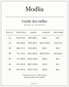 RelaxDenim™ · Guide des tailles EU 32 à 44 · Mesures en centimètres