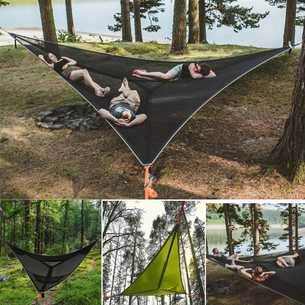 -50 % · OFFRE LIMITÉE · CozyCrew™ · Hamac pour plusieurs personnes