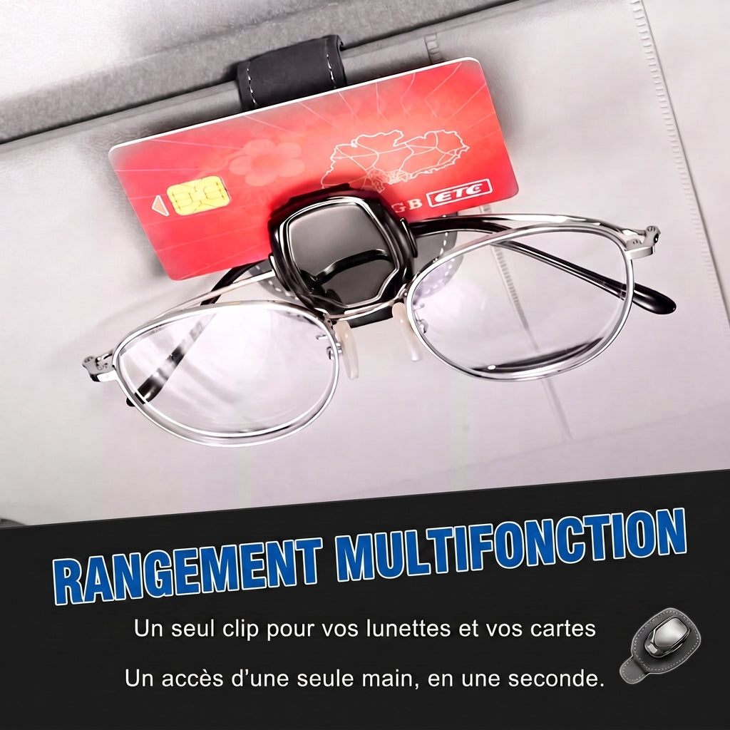 -50 % · OFFRE LIMITÉE · SnapShade™ · Support multifonction pour lunettes de soleil