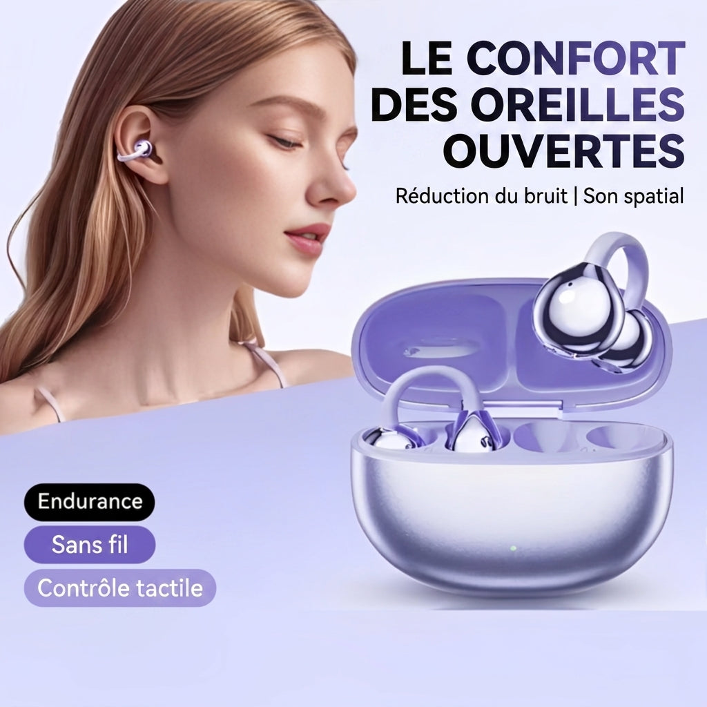 -50 % · OFFRE LIMITÉE · OpenBeats™ · Bougez librement, entendez clairement !