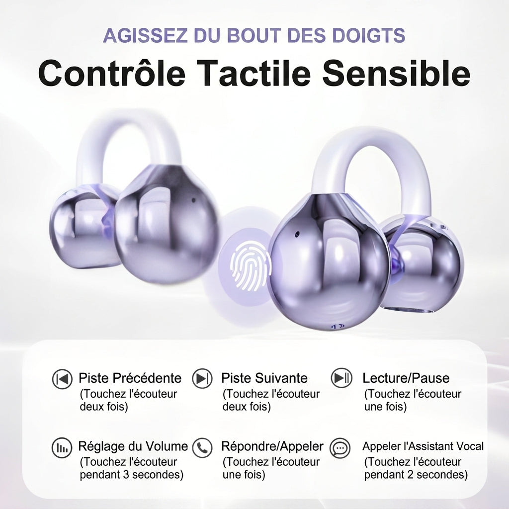 -50 % · OFFRE LIMITÉE · OpenBeats™ · Bougez librement, entendez clairement !