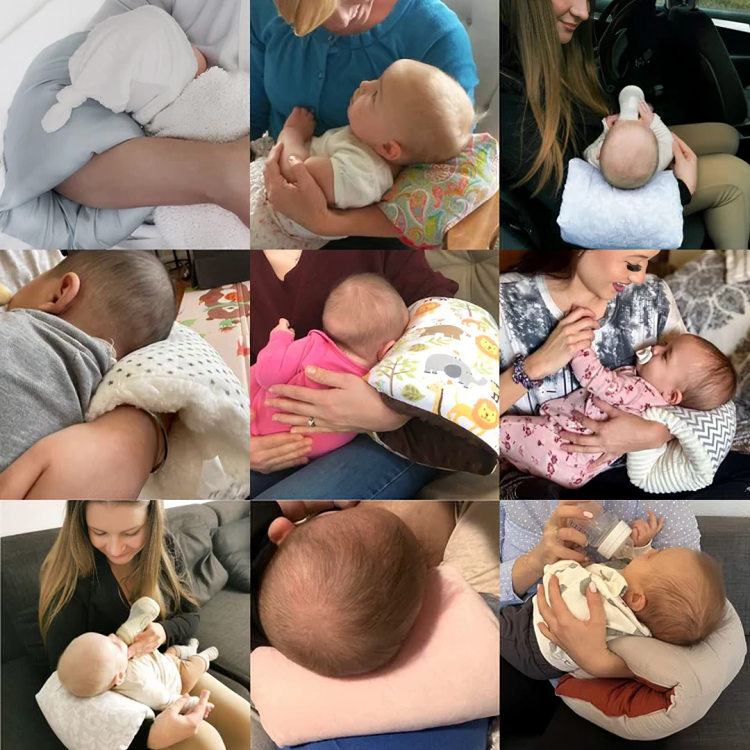 1 + 1 GRATUIT AUJOURD'HUI | NurturePillow™ | Coussin d'allaitement pour soutenir les bras pour bébés