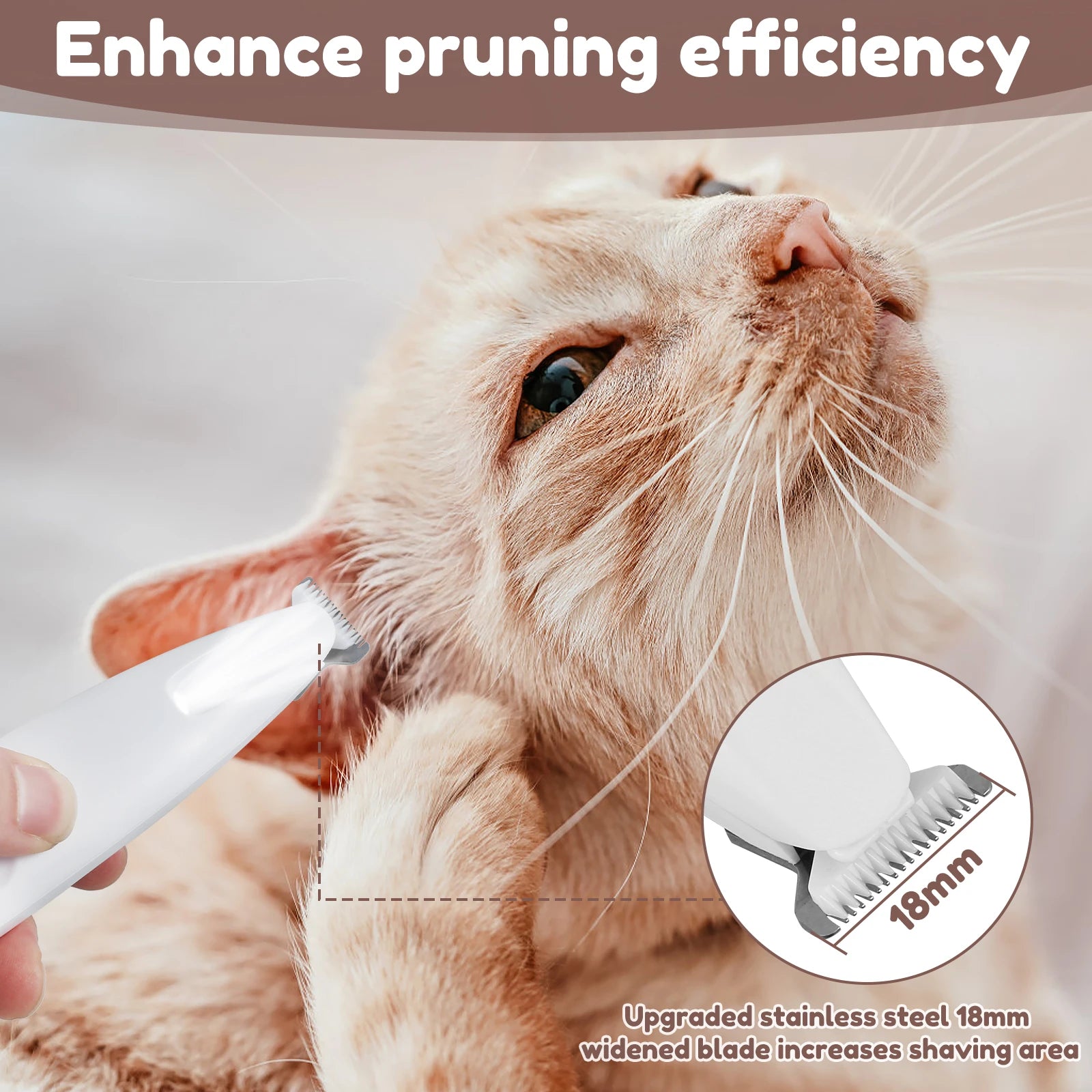 1 + 1 GRATUIT AUJOURD'HUI | TidyPaws™ | Tondeuse à cheveux pour animaux LED Pro