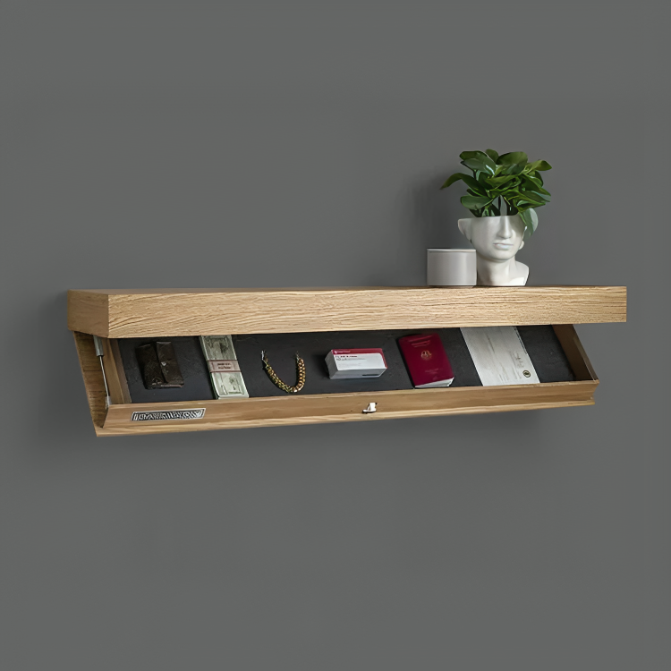 50% DE REMISE TEMPORAIRE | HiddenNook™ | Étagère murale avec compartiment secret