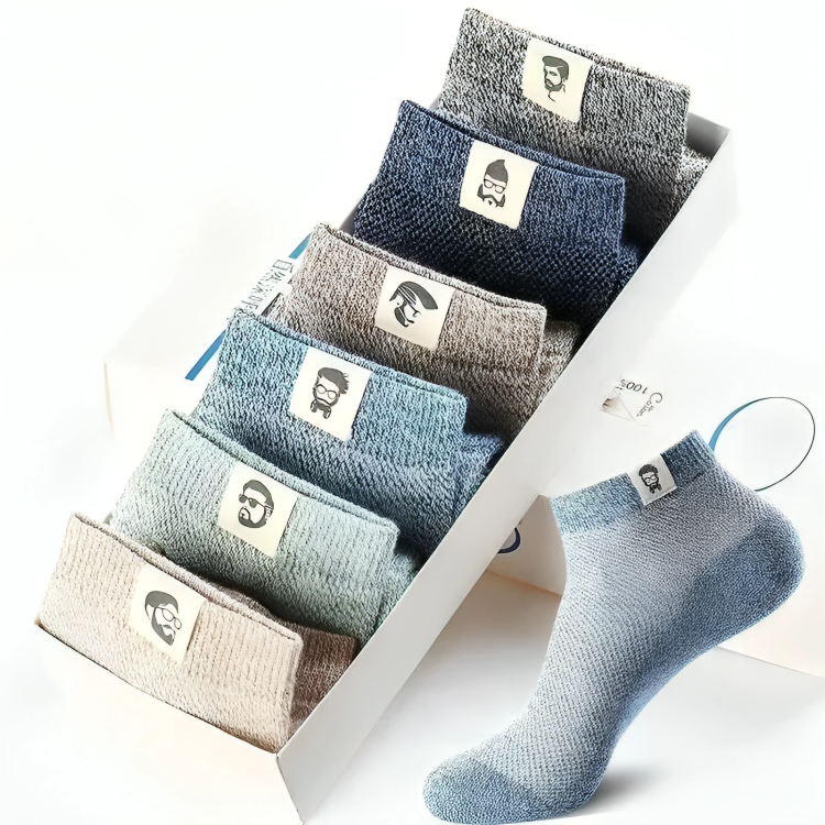 5 + 5 GRATUIT AUJOURD'HUI | AirSocks™ | Chaussettes antibactériennes et respirantes