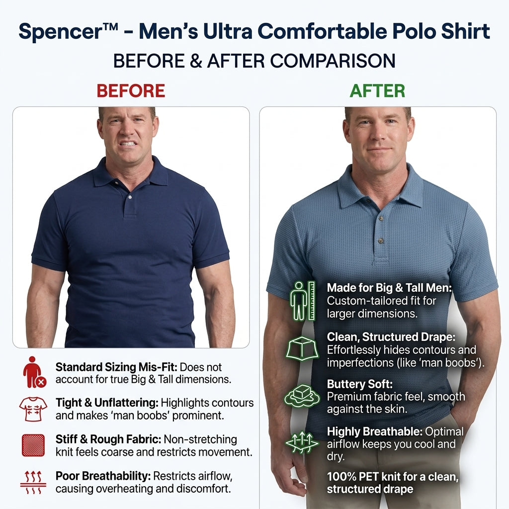 50 % DE REMISE TEMPORAIRE | Spencer™ - Polo Confort