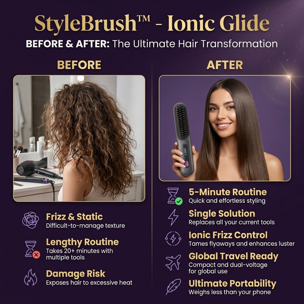 50 % DE REMISE TEMPORAIRE | StyleBrush™ - Ionic Glide
