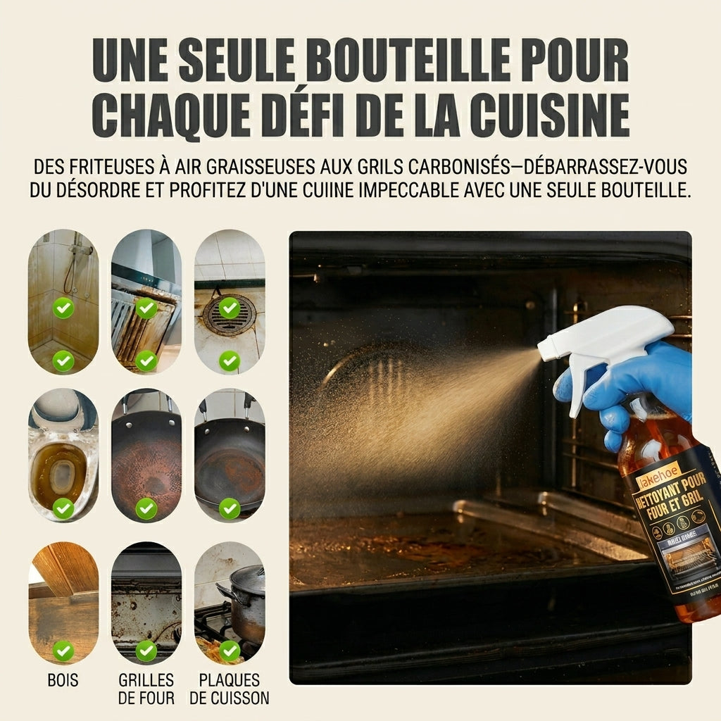 -50 % · OFFRE LIMITÉE · GreaseOff™ · Nettoyant pour four