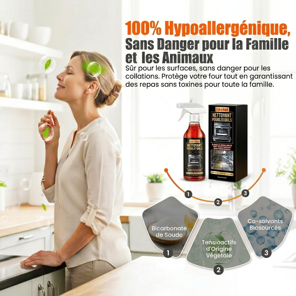 -50 % · OFFRE LIMITÉE · GreaseOff™ · Nettoyant pour four
