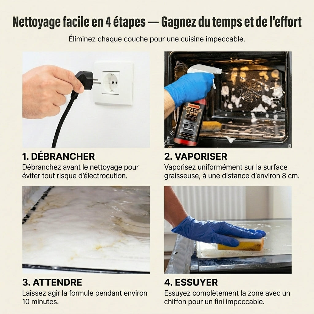 -50 % · OFFRE LIMITÉE · GreaseOff™ · Nettoyant pour four