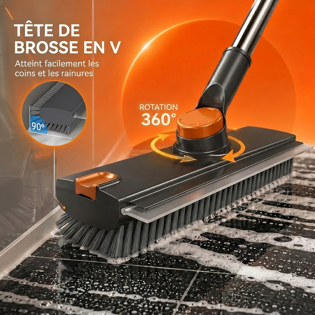 -50 % · OFFRE LIMITÉE · PowerScrub™ · Brosse de sol