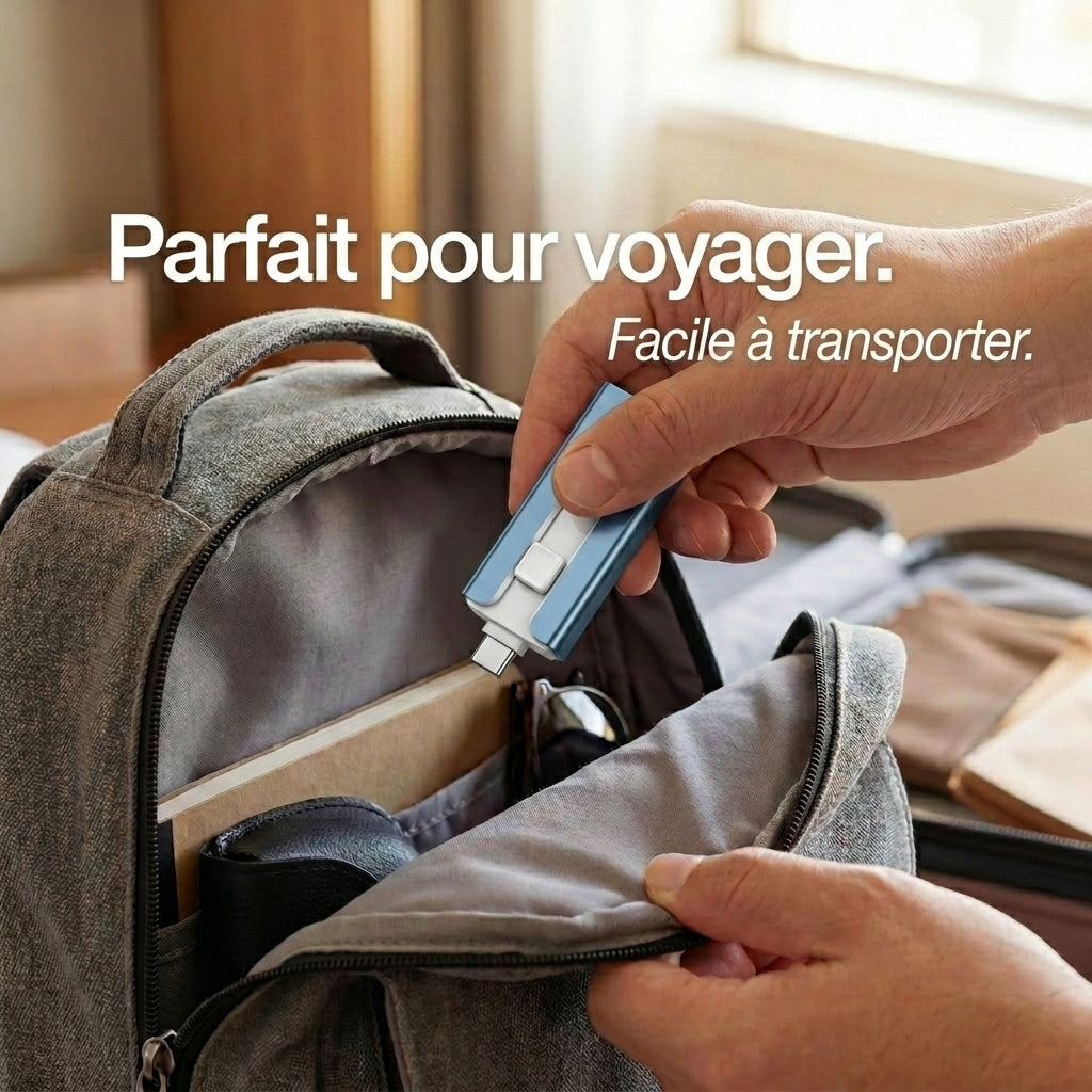 -50 % · OFFRE LIMITÉE · SnapDrive™ · Stockage mobile
