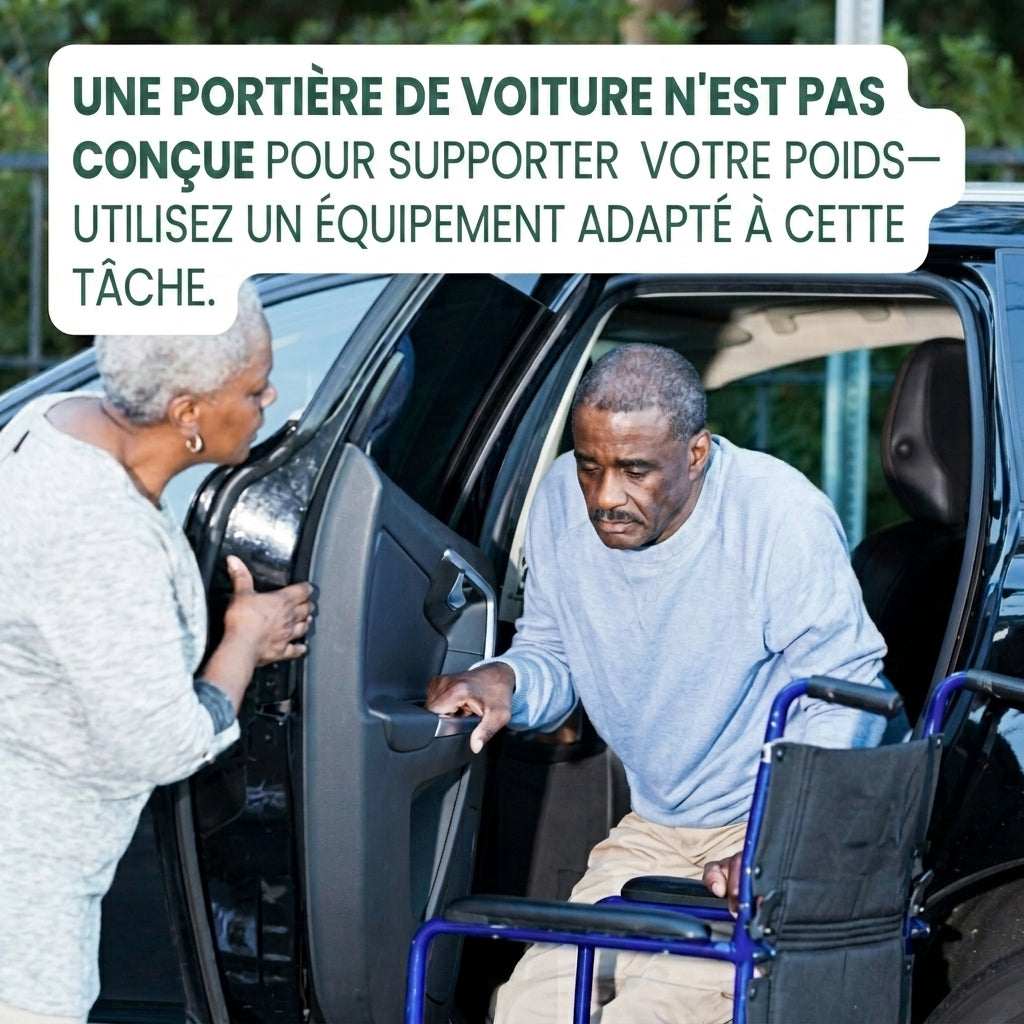 -50 % · OFFRE LIMITÉE · RiseAssist™ · Poignée d'assistance pour voiture