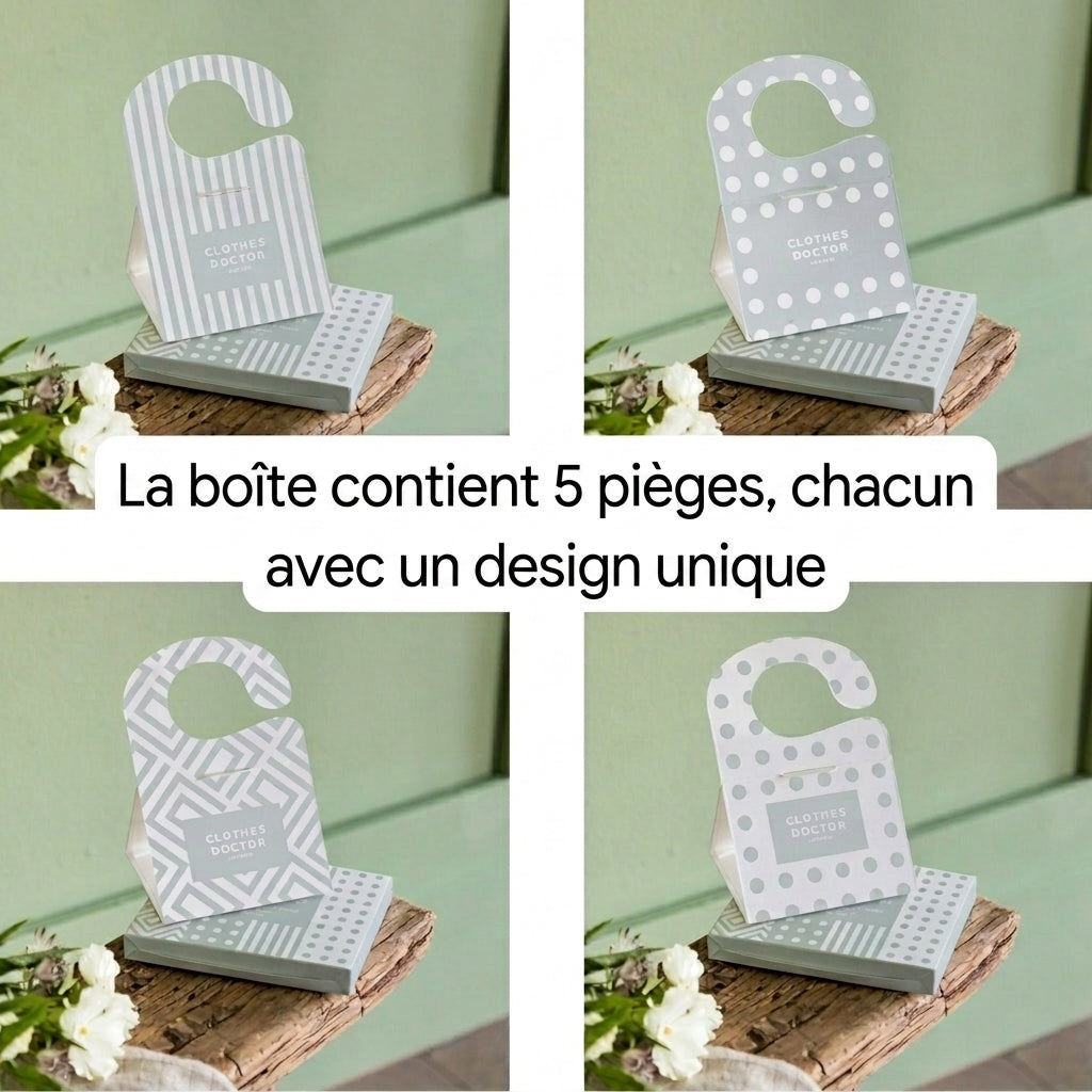 -50 % · OFFRE LIMITÉE · TrapLure™ · Pièges à mites