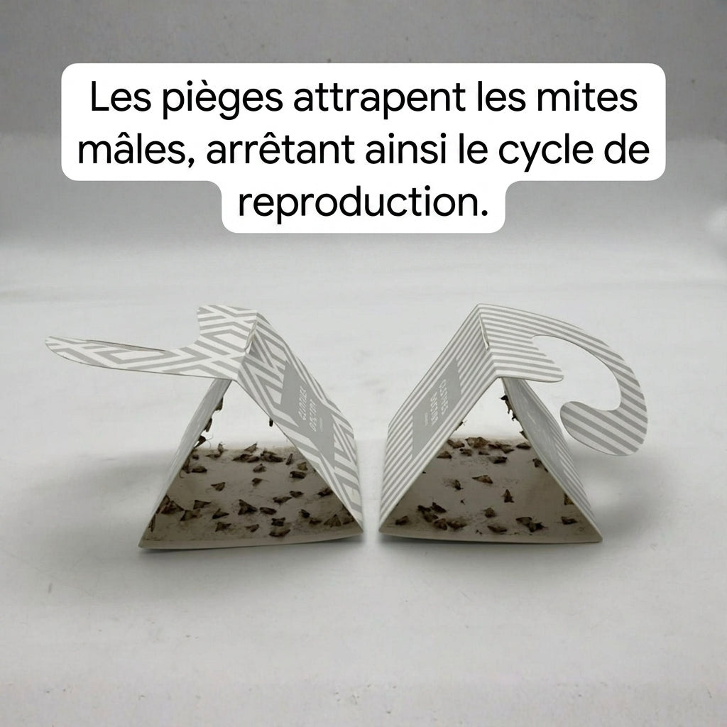 -50 % · OFFRE LIMITÉE · TrapLure™ · Pièges à mites