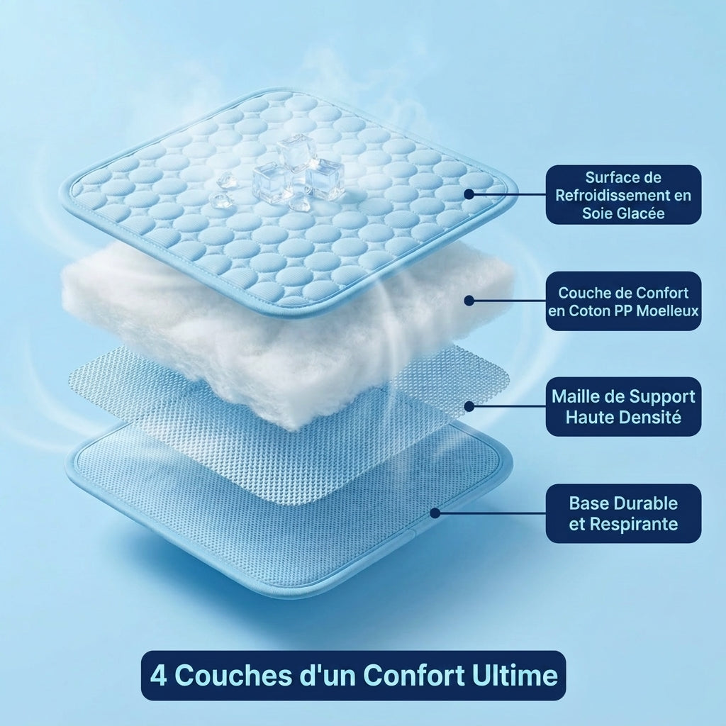 1+1 OFFERT · AUJOURD'HUI · ArcticRest™ · Tapis rafraîchissant