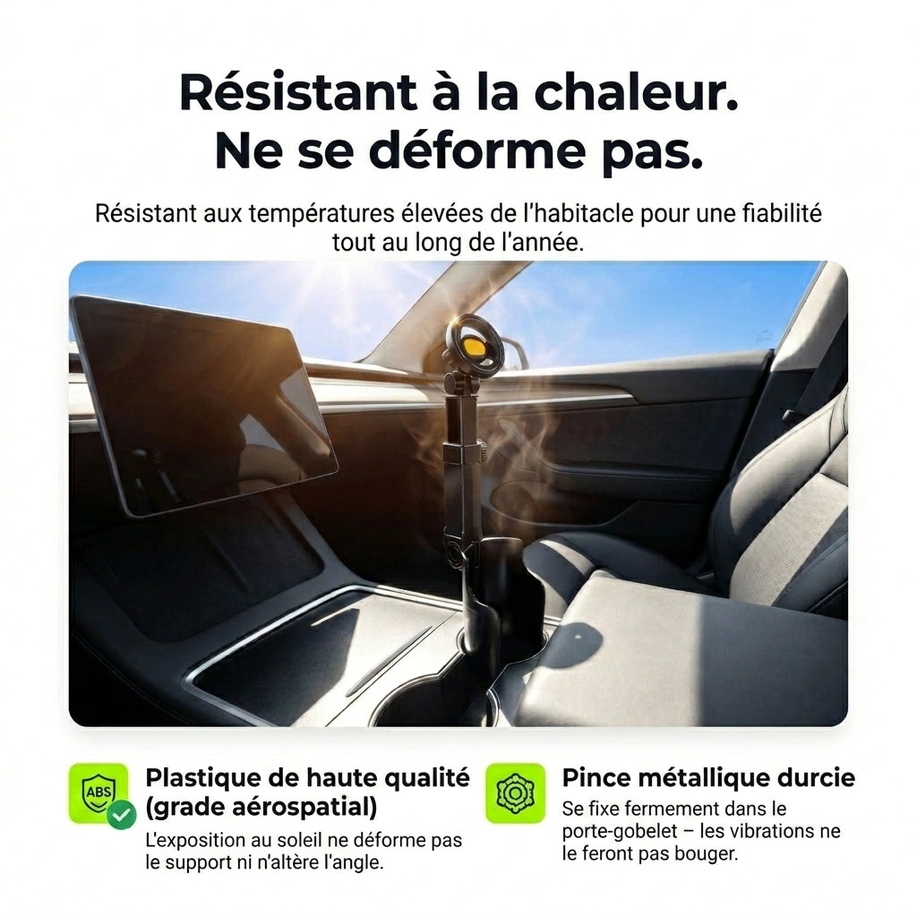 -50 % · OFFRE LIMITÉE · RideDock™ · Support pour téléphone et porte-gobelet
