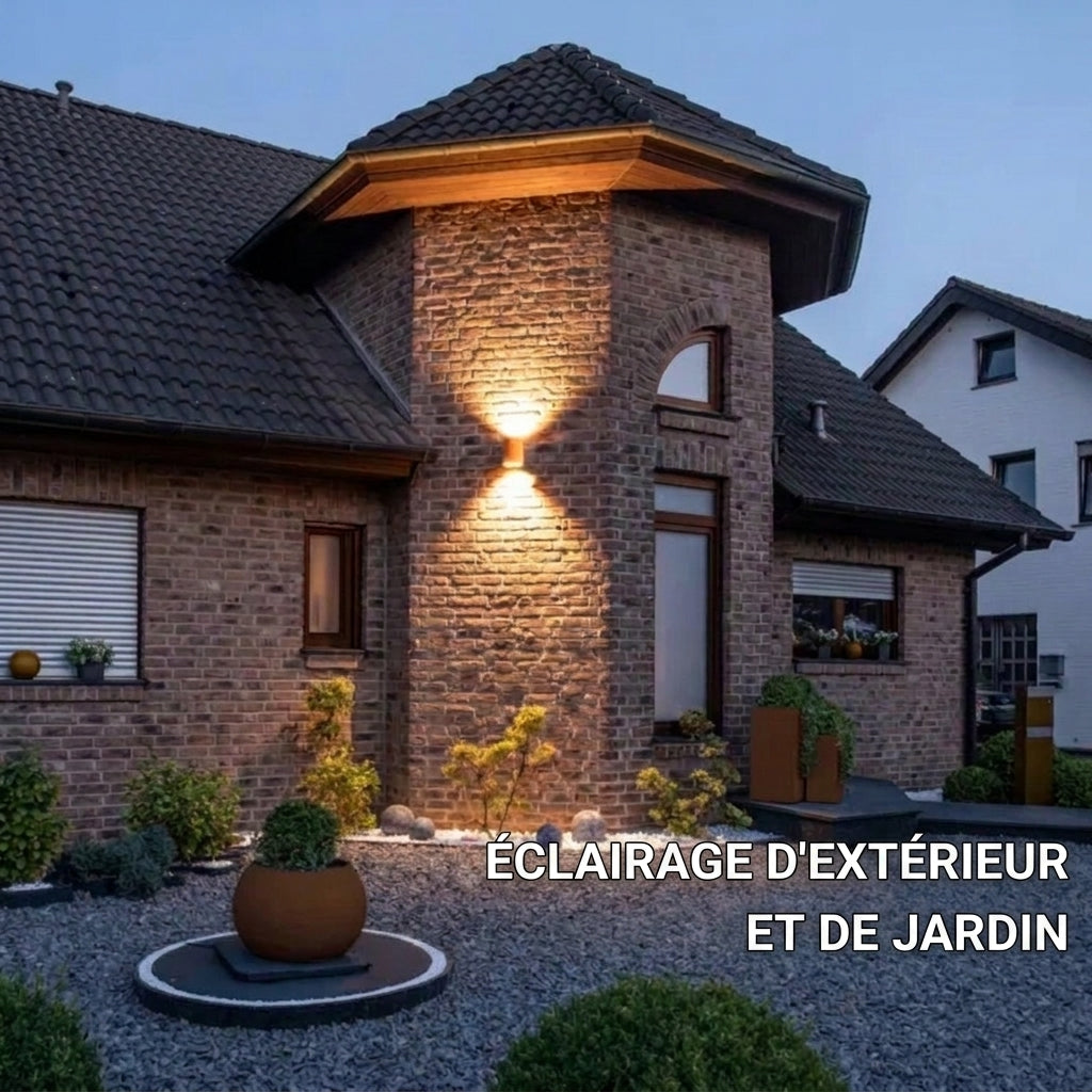 -50 % · OFFRE LIMITÉE · LuminaCube™ · L'applique murale sans fil au design luxueux !