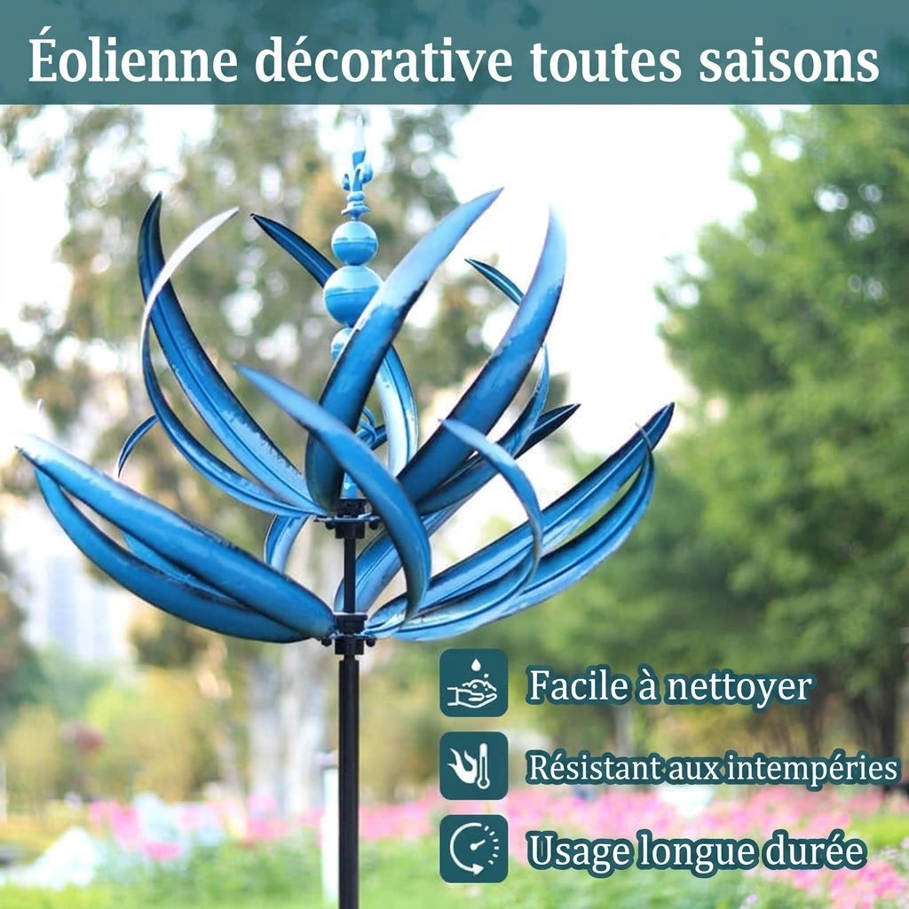 -50 % · OFFRE LIMITÉE · LotusSpinner™ · Découvrez l'élégance de la girouette Lotus