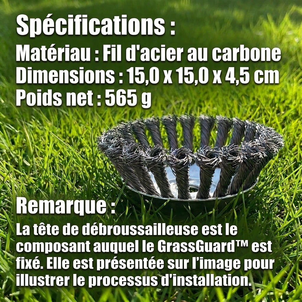 -50 % · OFFRE LIMITÉE · GrassGuard™ · Désherbez en un rien de temps !