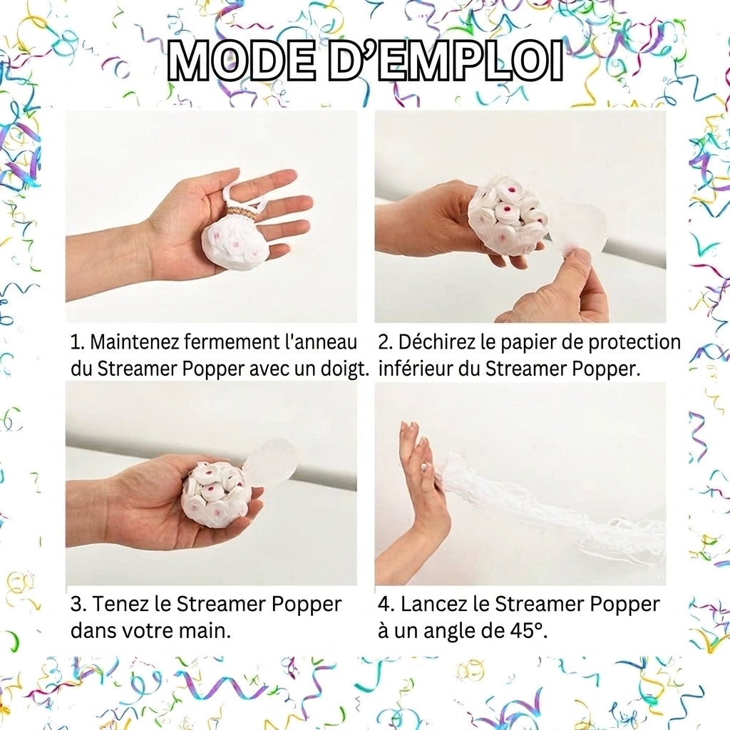 -50 % · OFFRE LIMITÉE · HandStream™ · Faites la fête sans le désordre