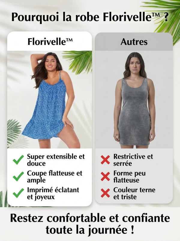 -50 % · OFFRE LIMITÉE · Florivelle™ · Restez au frais et élégante tout l